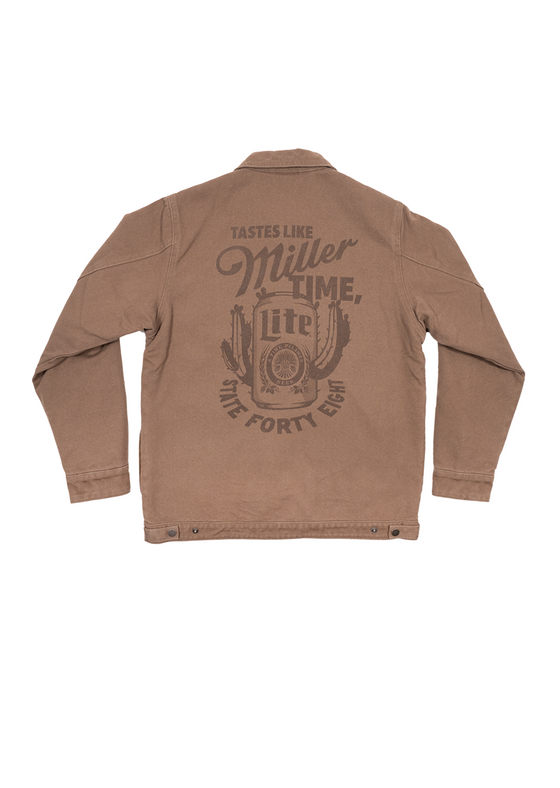 Men's Heavy Canvas Jacket Miller Lite | Walnut