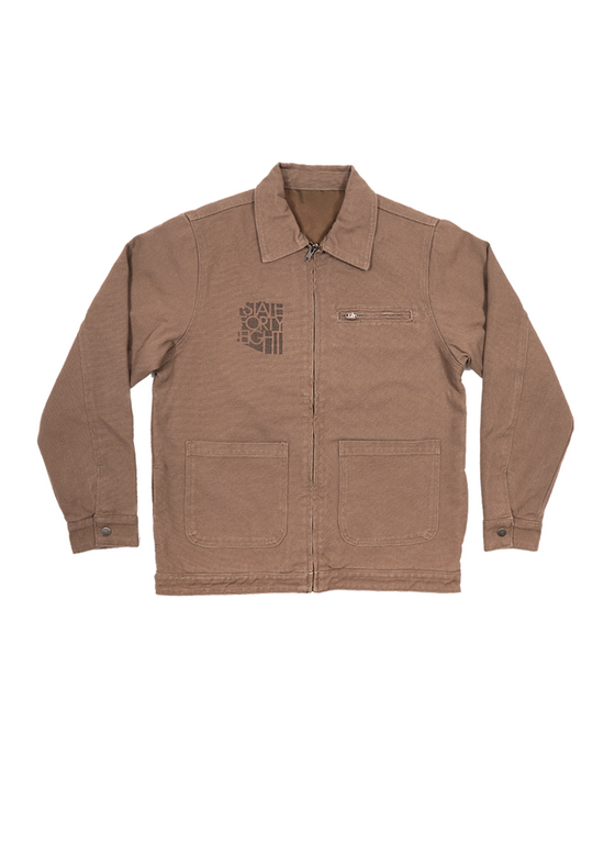 Men's Heavy Canvas Jacket Miller Lite | Walnut