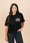 Men's Crew Neck ABOMB 5th Anniversary | Black & Red - State Forty Eight