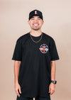 Men's Crew Neck ABOMB 5th Anniversary | Black & Red - State Forty Eight