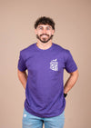 Men’s Crew Neck GCU Cross | Purple