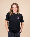 Men’s Crew Neck Larry Fitzgerald Foundation | Black & Pink