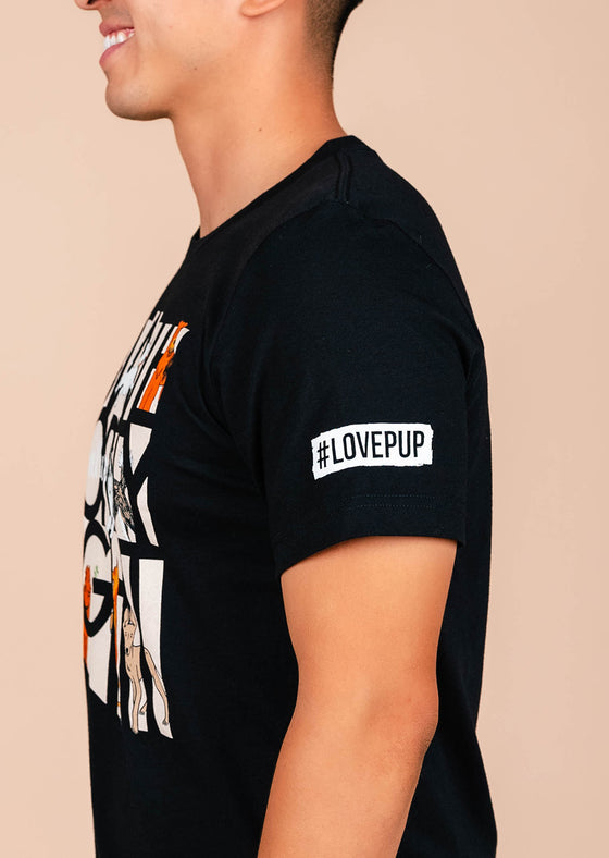 Men’s Crew Neck LovePup | Black