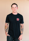 Men’s Crew Neck Phoenix Fire Cancer Awareness | Black - State Forty Eight