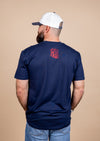 Men’s Crew Neck UofA Desert Wilbur | Midnight Blue
