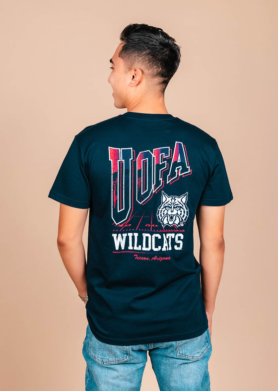 Men’s Crew Neck Wilbur’s Gridiron | Navy Blue