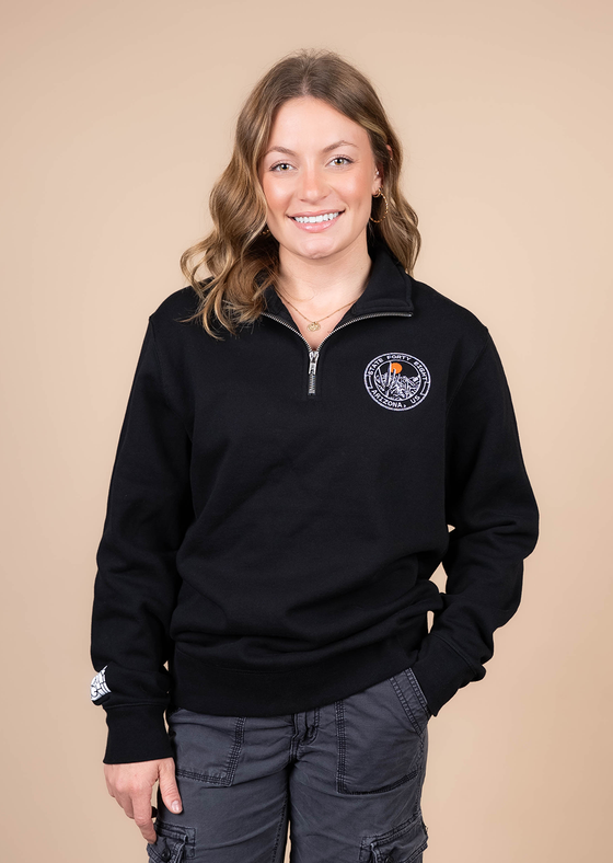 Men’s Half Zip Saguaro Seal | Black 