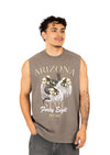 Men's Heavy Tank Desert Rattler | Faded Grey 