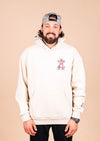 Men's Hooded Sweatshirt Wild and Free | Ivory