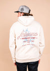 Men's Hooded Sweatshirt Wild and Free | Ivory