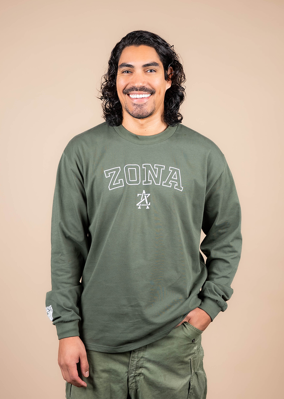 Men’s Long Sleeve Crew Neck Zona | Cypress