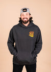 Men’s Relaxed Hoodie Gradient Canyon | Faded Black