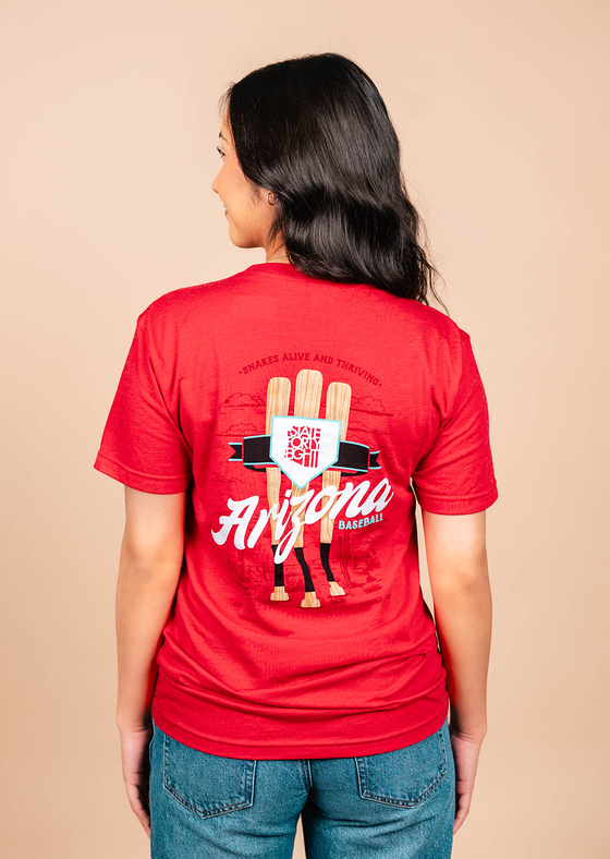 Men's Crew Neck Alive & Thriving | Red