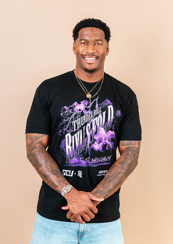 Men's Crew Neck GCU Rival | Black - State Forty Eight