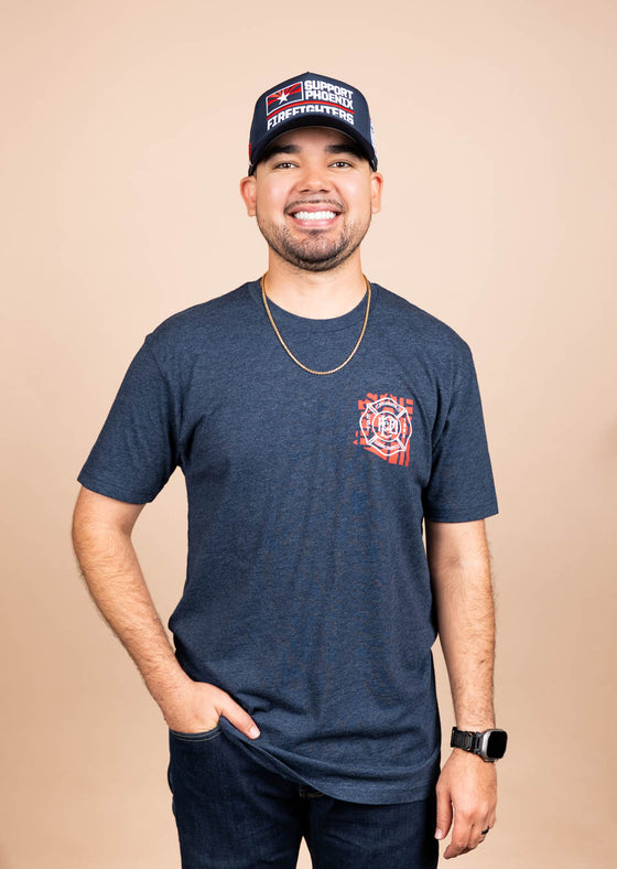 Men’s Crew Neck Phoenix Fire Dept. | Midnight Navy - State Forty Eight