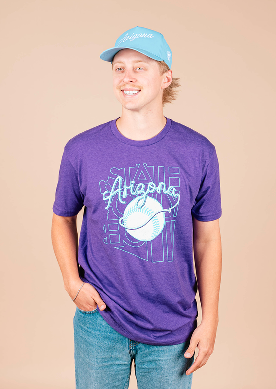 Men’s Crew Neck SFE Bullpen Wrangler | Purple Rush