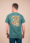 Men's Heavy Crew Neck Explore Arizona | Blue Spruce  - State Forty Eight