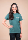 Men's Heavy Crew Neck Explore Arizona | Blue Spruce  - State Forty Eight