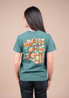 Men's Heavy Crew Neck Explore Arizona | Blue Spruce  - State Forty Eight