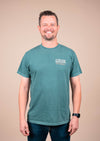 Men's Heavy Crew Neck Explore Arizona | Blue Spruce  - State Forty Eight
