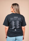 Men's Heavy Crew Neck Welcome to the Desert | Faded Coal
