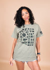 Women's Crew Neck Military Classic | Eucalyptus