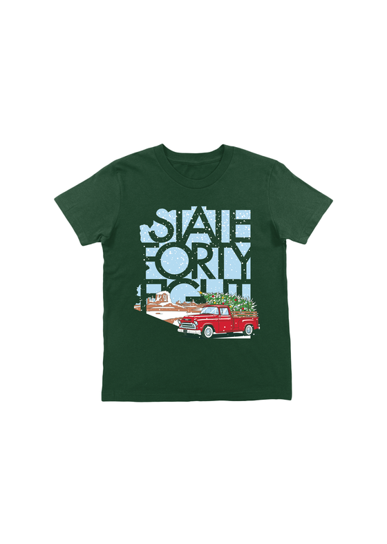 Youth Crew Neck What a Deal November | Forest