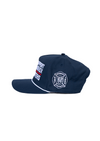 Snapback Rope Hat Phoenix Fire Dept. | Navy & White - State Forty Eight