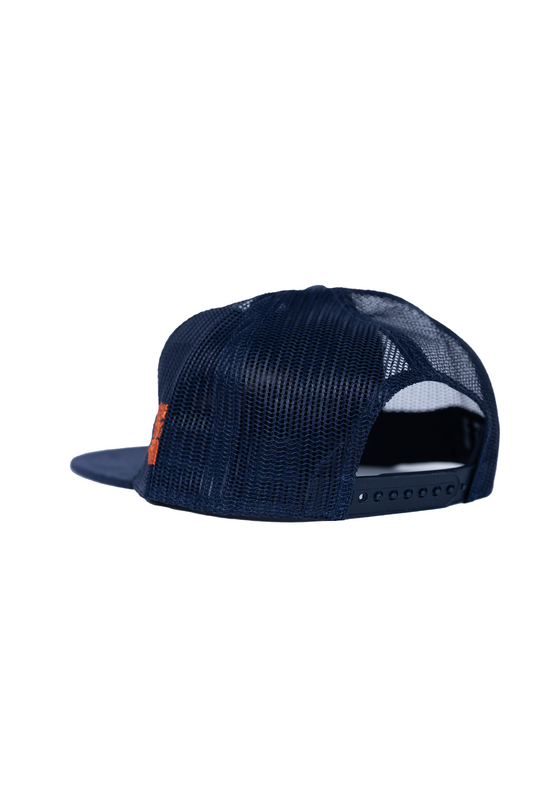 Corduroy Snapback Hat Roadrunner | Midnight Blue