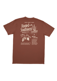  Men's Crew Neck Rooted in Southwest | Clay