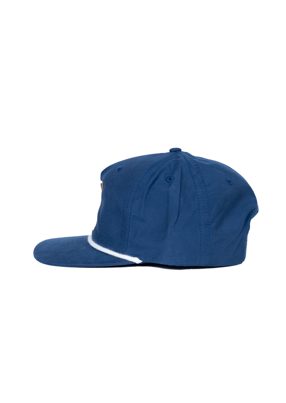 Snapback Rope Hat Miller Lite | Navy & White