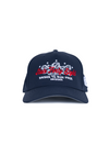 Frame Snapback Hat Raised to Run Free | Navy