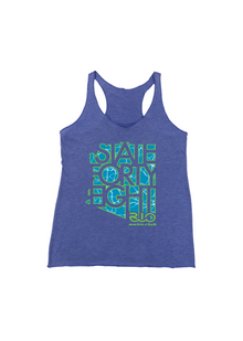  Women's Racerback Rio Swim Club | Vintage Royal