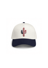 Frame Snapback Hat Cactus Crush USA | Natural & Midnight  