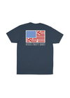 Men's Crew Neck Saguaro Stripes | Legion Blue