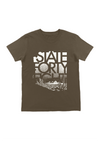 Youth Crew Neck Desert Dissolve | Walnut - State Forty Eight