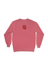 Men's Crew Neck Sweatshirt Cactus Crush 2.0 | Crimson - State Forty Eight