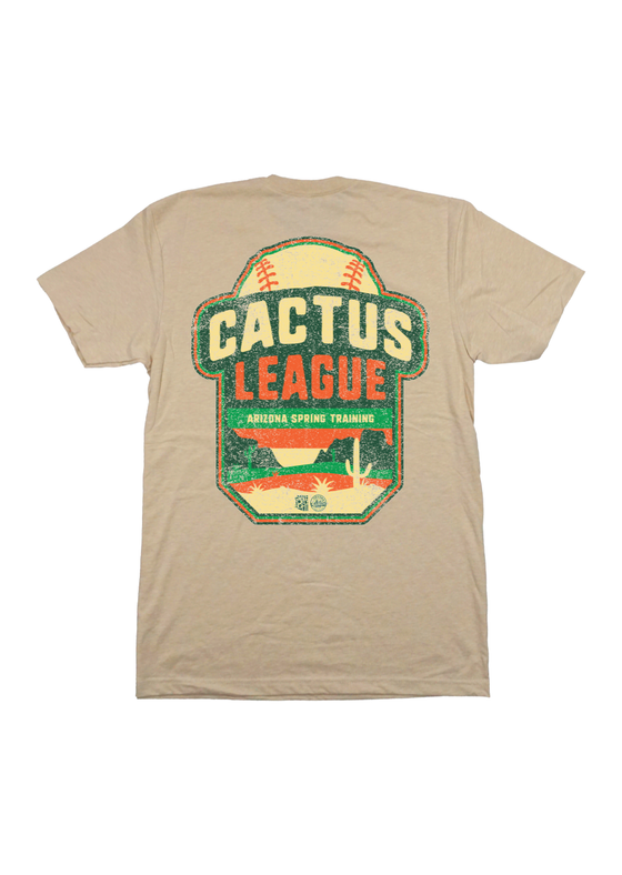 Men’s Crew Neck Cactus League | Cream