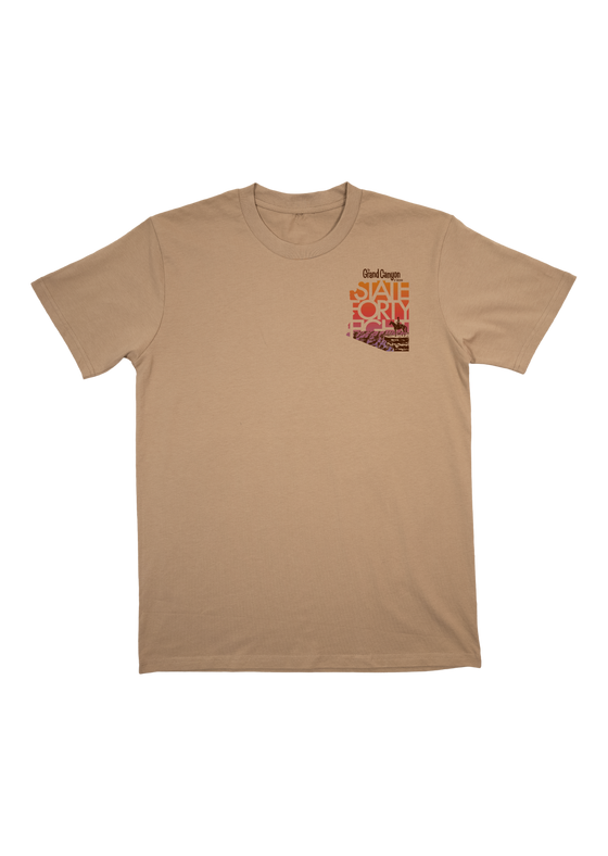 Men’s Heavy Crew Neck Canyon Tours | Khaki 