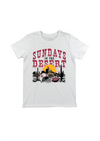 Youth Crew Neck Sundays in the Desert | White