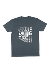 Men's Tri-Blend Crew Neck Fading Saguaro | Indigo - State Forty Eight
