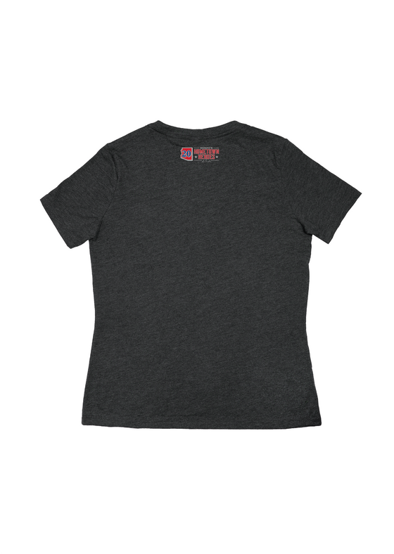 Women's Relaxed V-Neck First Responders | Dark Grey Heather