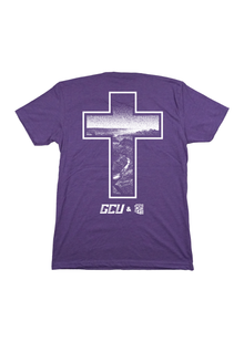  Men’s Crew Neck GCU Cross | Purple