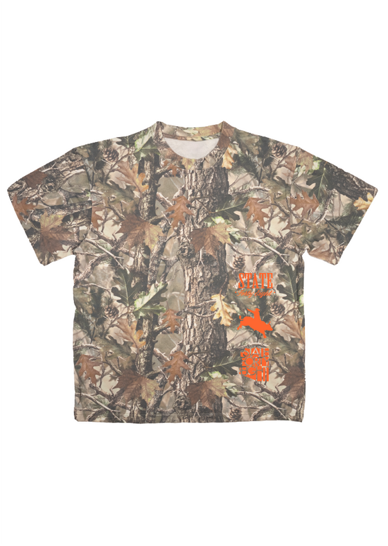 Men's Boxy Crew Neck Wild Terrain | Vintage Camo