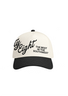 Snapback Frame Hat Best In The Southest | Natural & Coal