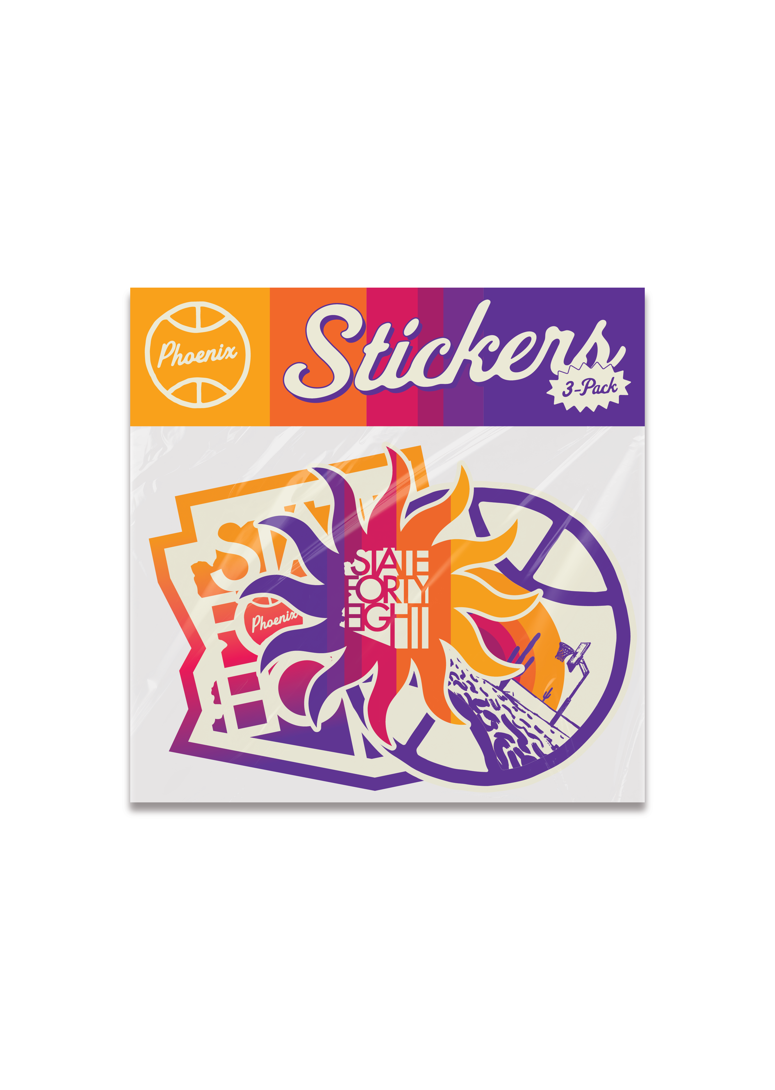 Hoopin' In The 48 | Sticker Pack
