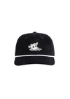 Snapback Rope Hat The Heart Supply | Black & White