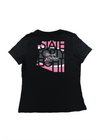 Women’s Relaxed V-Neck Larry Fitzgerald Foundation | Black & Pink