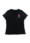 Women’s Relaxed V-Neck Larry Fitzgerald Foundation | Black & Pink