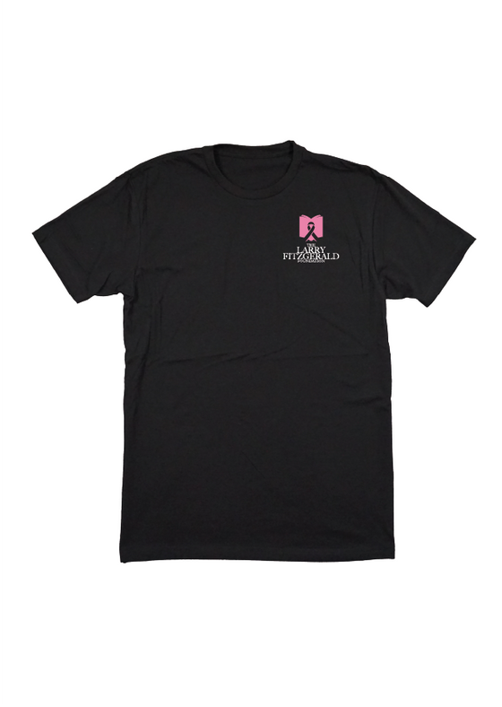 Men’s Crew Neck Larry Fitzgerald Foundation | Black & Pink